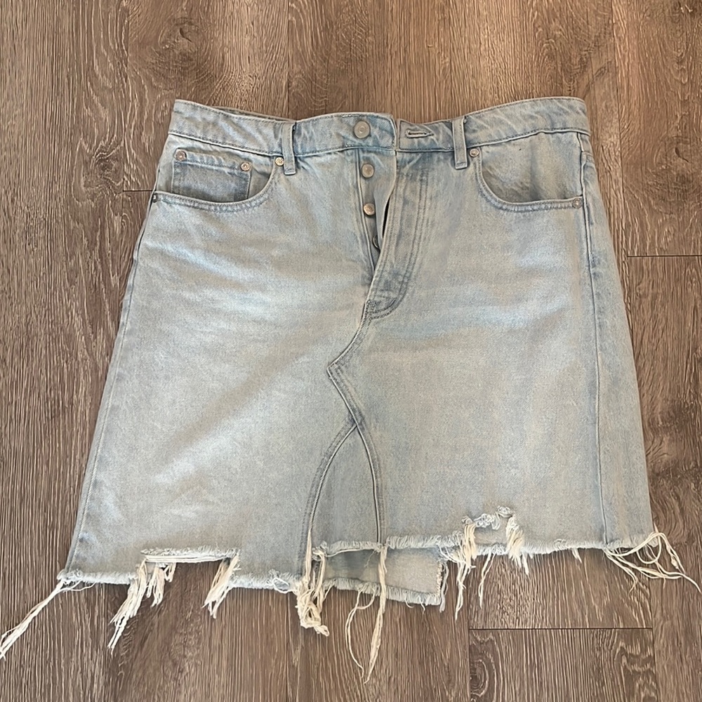 Free People Denim Skirt